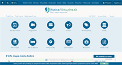 Desktop Screenshot of kosice.virtualne.sk