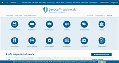 Desktop Screenshot of levoca.virtualne.sk
