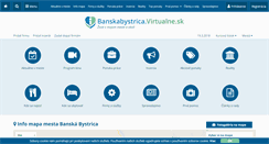 Desktop Screenshot of banskabystrica.virtualne.sk