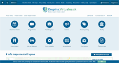 Desktop Screenshot of krupina.virtualne.sk